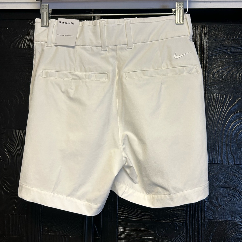 Nike Dri-FIT NWT Victory 5" Golf Shorts Size XS White Standard Fit‎ Preppy NEW - Picture 7 of 12